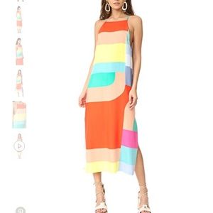 Mara Hoffman Side Slit Midi Dress